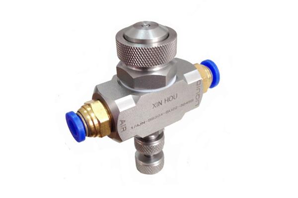 Siphon-Fed Round Spray Air Atomizing Nozzles