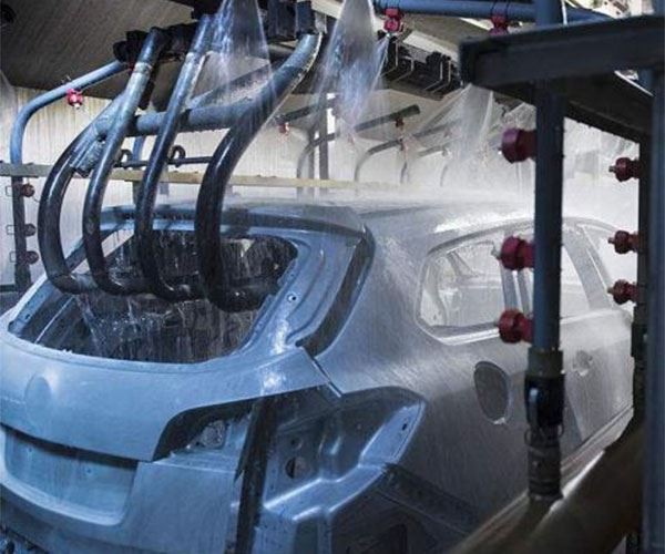 Car coating pretreatment washing Car coating pretreatment washing