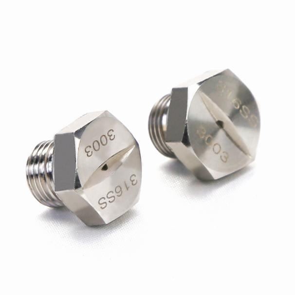 NFS Stubby Small Flat Fan Spray Nozzles