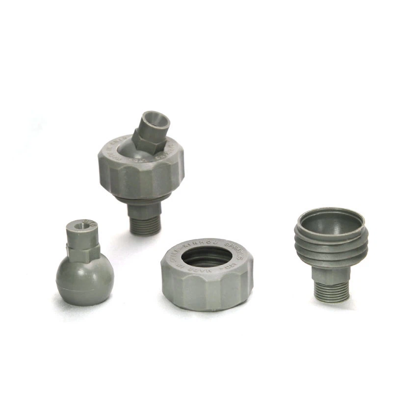 155 Adjustable Threaded Ball Plastic Full Cone Nozzles