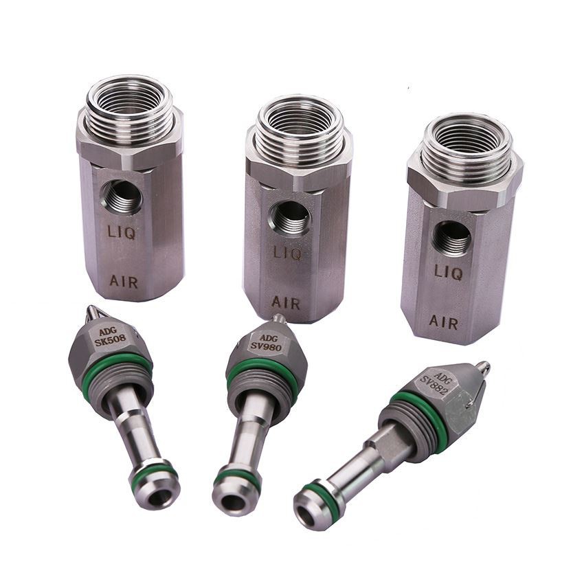 Dry Fog Ultrasonic Air Atomizing Nozzles