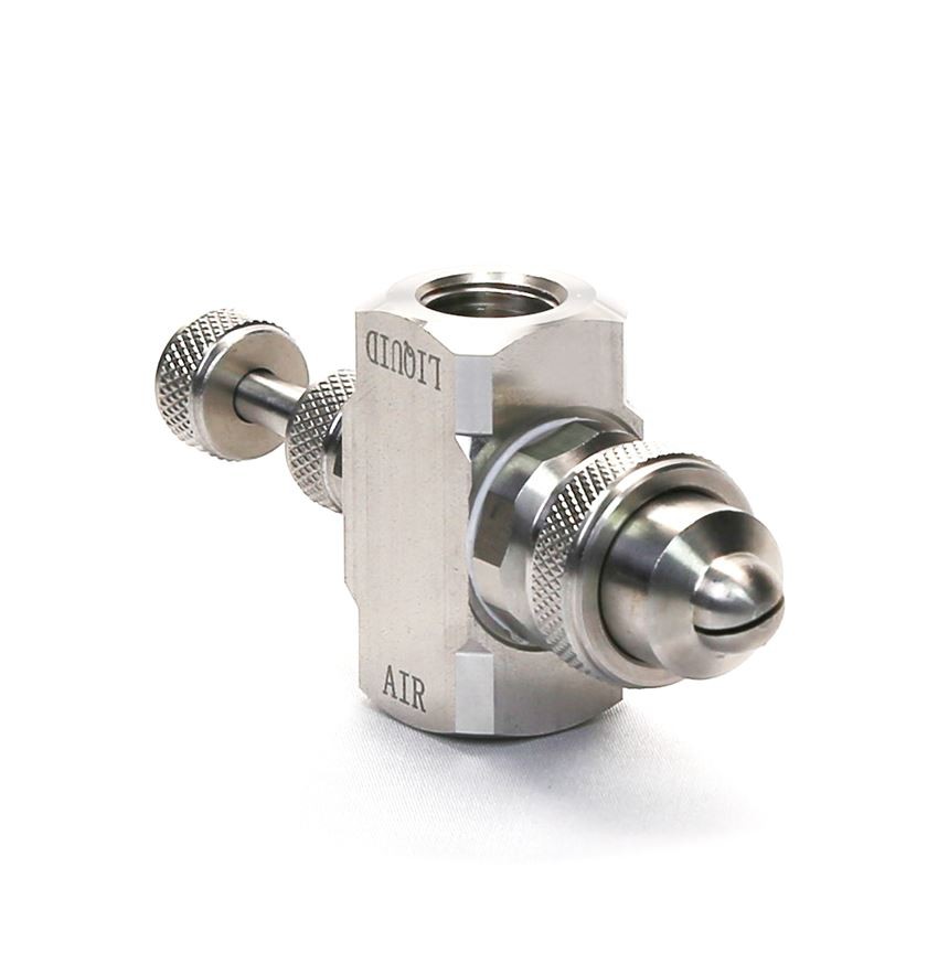 Siphon-Fed Flat Fan Air Atomizing Nozzles