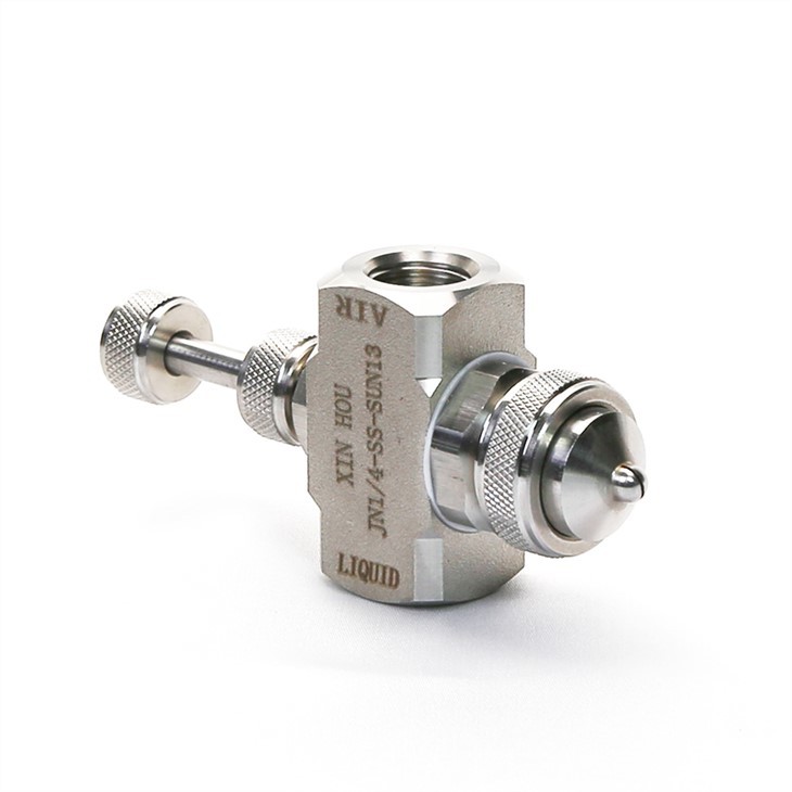 Adjustable Pressure-fed Flat Fan Air Atomizing Nozzles Adjustable Pressure-fed Flat Fan Air Atomizing Nozzles