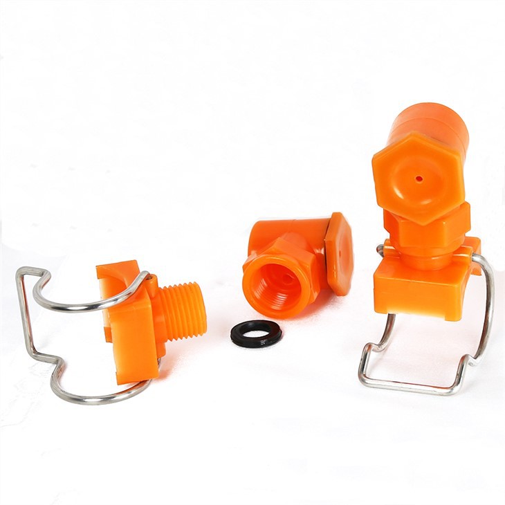 ABS Whirljet Right Angle Hollow Cone Spray Nozzles