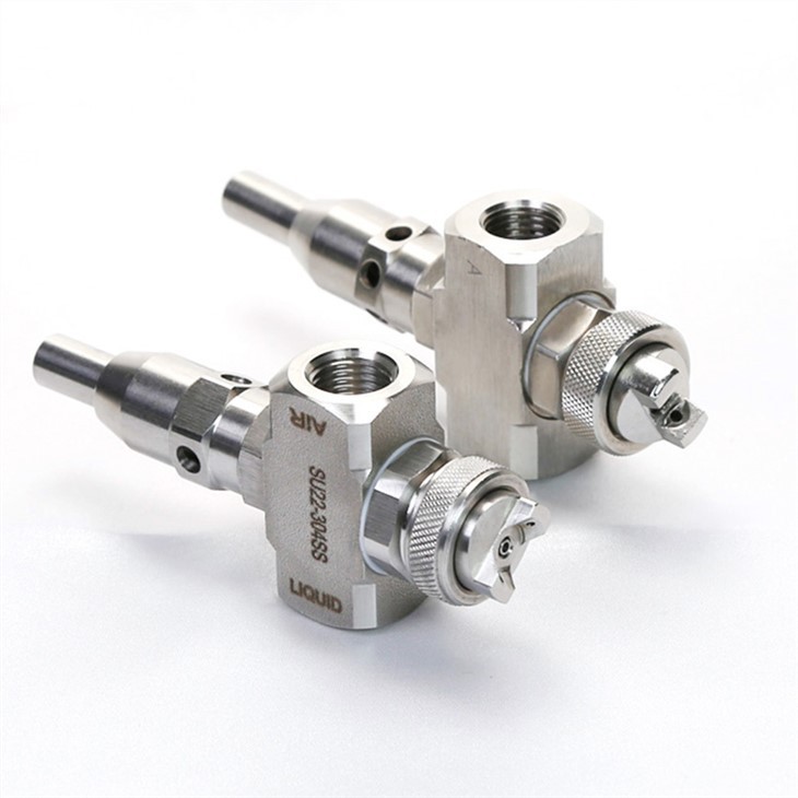 Clean-out Needle Two- Fluid Air Atomizing Nozzles