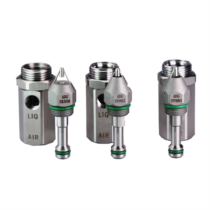 Dry Fog Ultrasonic Air Atomizing Nozzles