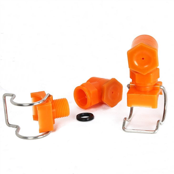 Plastic Hollow Cone Spray Clip Eyelet Nozzles