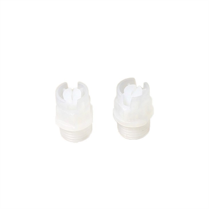 PP PVDF Plastic Flat Fan Spray Nozzles