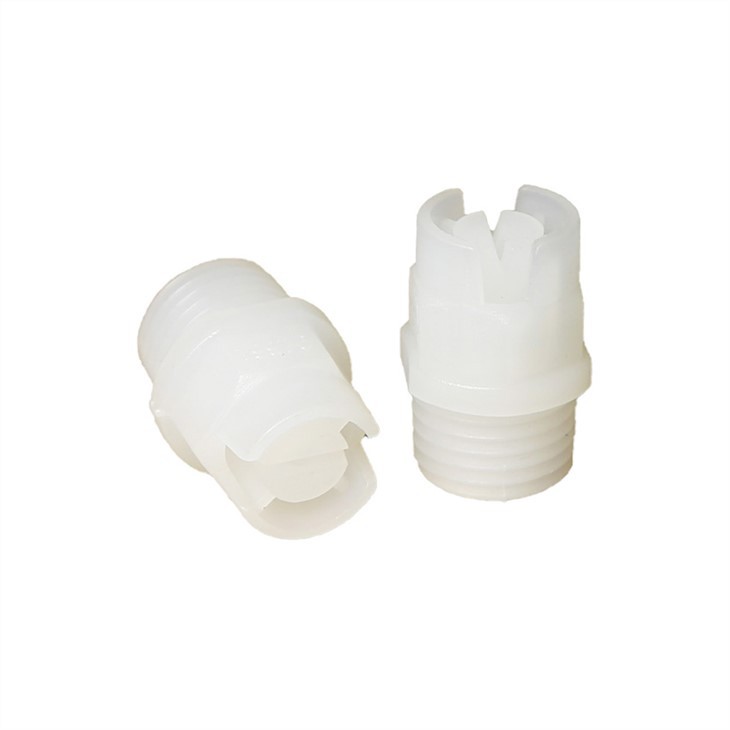 PP PVDF Plastic Flat Fan Spray Nozzles