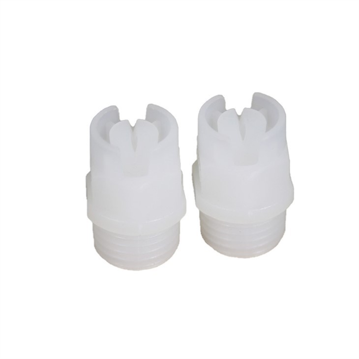 PP PVDF Plastic Flat Fan Spray Nozzles
