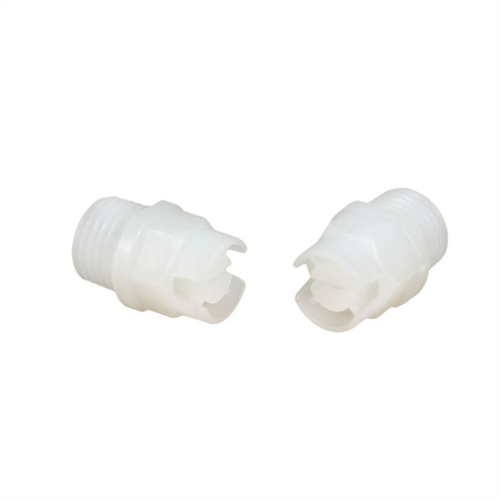 PP PVDF Plastic Flat Fan Spray Nozzles