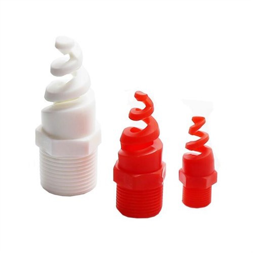 Đầu phun xoắn ốc bằng nhựa Pigtail PP PTFE